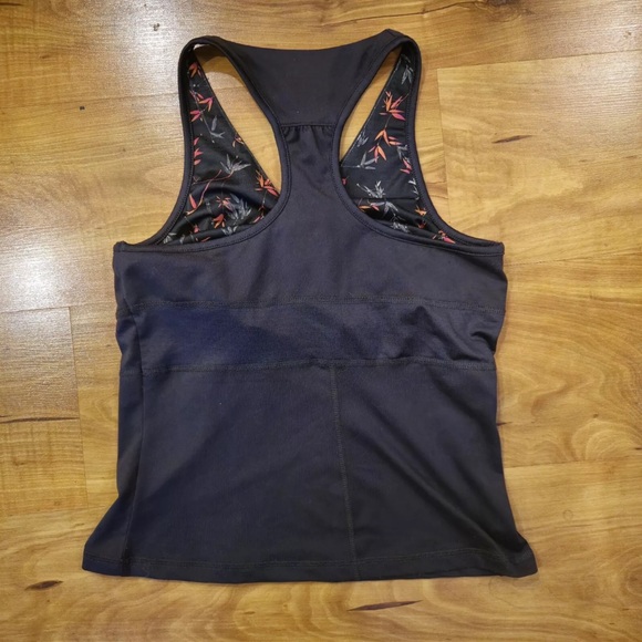 THE NORTH FACE Tank Top Womens M Medium  Shelf Bra Racerback Black - Picture 5 of 5